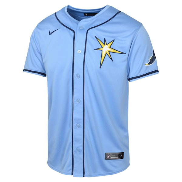 Tampa Bay Rays Nike Youth Alternate Limited Jersey - Light Blue - Image 2