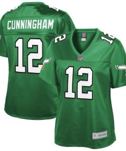 Randall Cunningham Philadelphia Eagles NFL Pro Line Women's Retired Player Replica Jersey - Kelly Green