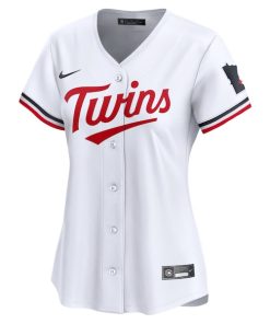 Alternative view of Minnesota Twins Nike Women's Home Limited Jersey - White