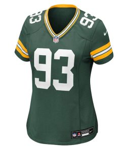 Alternative view of Nazir Stackhouse Green Bay Packers Nike Women's Team Game Jersey -  Green