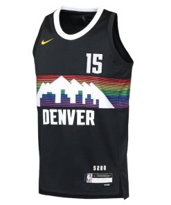 Alternative view of Nikola Joki? Denver Nuggets Nike Youth 2025/26 City Edition Swingman Jersey - Black
