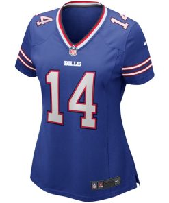 Alternative view of Frank Reich Buffalo Bills Nike Women's Game Retired Player Jersey - Royal