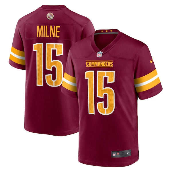 Dax Milne Washington Commanders Nike Game Jersey - Burgundy