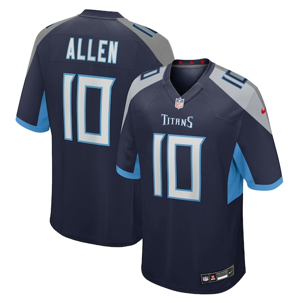 Brandon Allen Tennessee Titans Nike Team Game Jersey - Navy