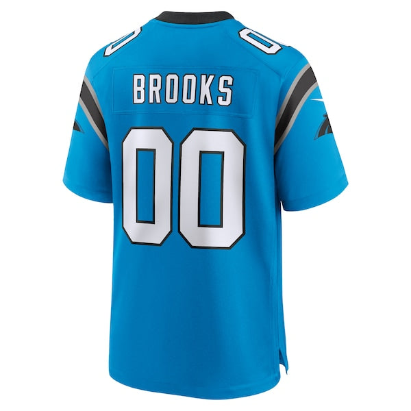 Jonathon Brooks Carolina Panthers Nike 2024 NFL Draft Alternate Game Player Jersey - Blue - Image 3