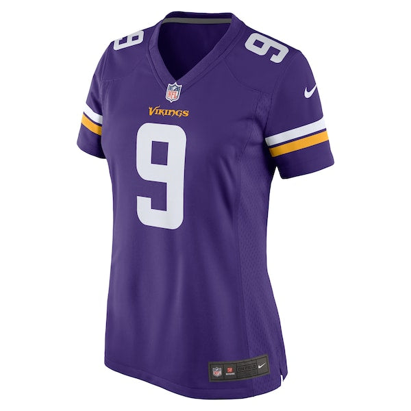 J.J. McCarthy Minnesota Vikings Nike Women's 2024 NFL Draft First Round Pick Player Game Jersey - Purple - Image 3