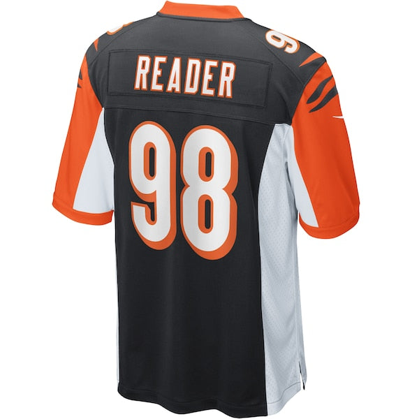 D.J. Reader Cincinnati Bengals Nike Player Game Jersey - Black - Image 3