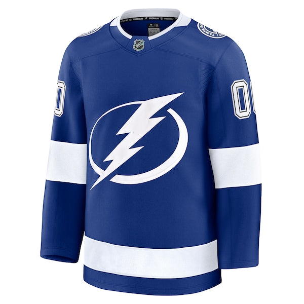 Tampa Bay Lightning Home Premium Custom Jersey - Blue/Black/White - Image 3