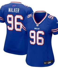 Alternative view of Deone Walker Buffalo Bills Nike Women's Team Game Jersey -  Royal