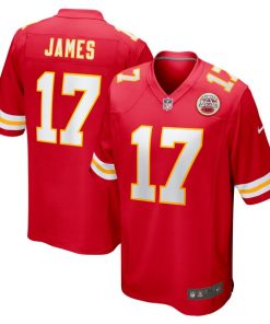 Richie James Kansas City Chiefs Nike Game Jersey - Red