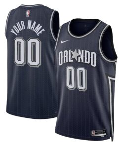 Orlando Magic Nike Unisex 2023/24 Custom Swingman Jersey - Navy - City Edition