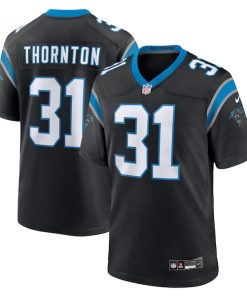 Corey Thornton Carolina Panthers Nike Team Game Jersey -  Black