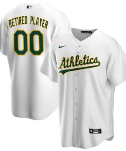 Oakland Athletics Nike Home Pick-A-Player Retired Roster Replica Jersey - White