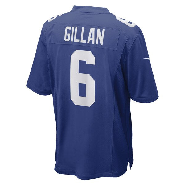 Jamie Gillan New York Giants Nike Game Player Jersey - Royal - Image 3
