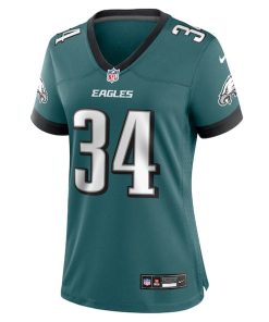 Alternative view of Isaiah Rodgers Philadelphia Eagles Nike Women's Team Game Jersey - Midnight Green