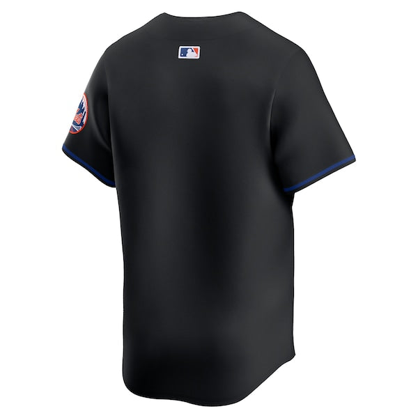 New York Mets Nike Alternate Limited Jersey - Black - Image 3