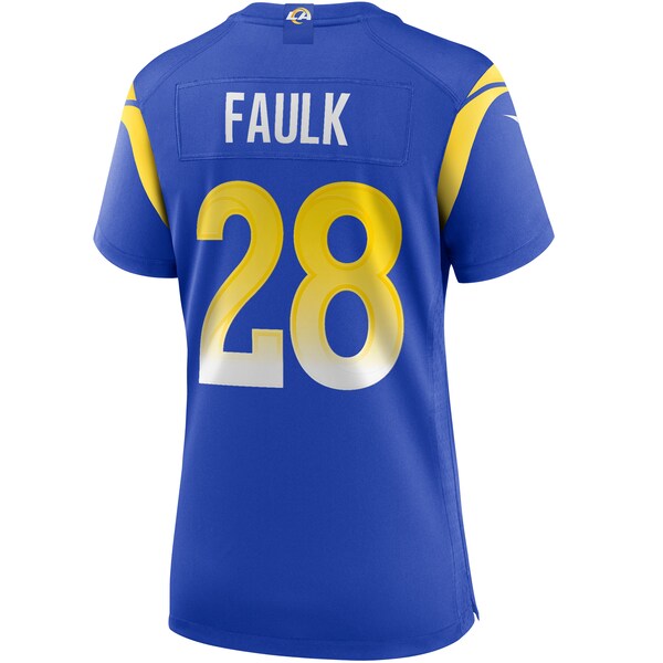 Marshall Faulk Los Angeles Rams Nike Women's Game Retired Player Jersey - Royal - Image 3