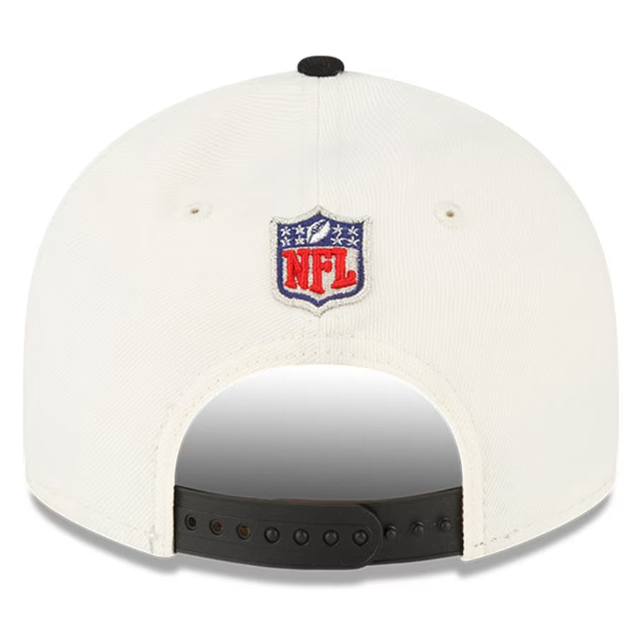 Kansas City Chiefs New Era Super Bowl LVII Champions Locker Room 9FIFTY Low Profile Snapback Hat - Cream - Image 4