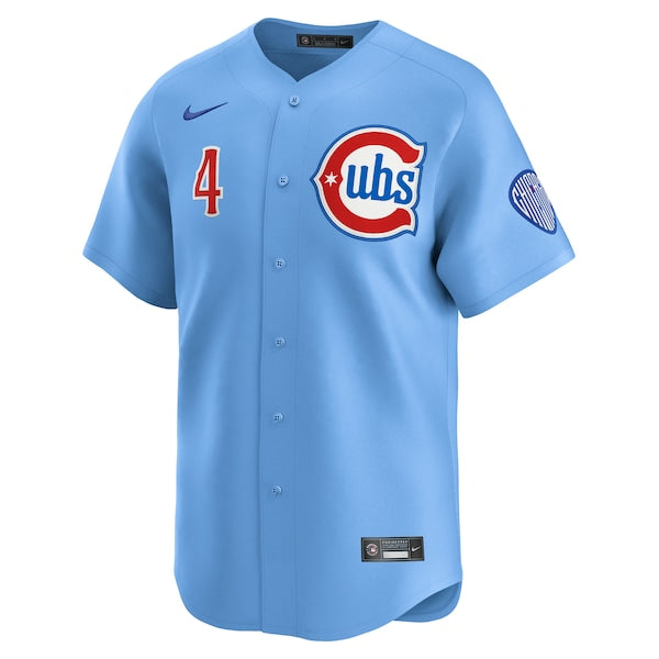 Pete Crow-Armstrong Chicago Cubs Nike Alternate Limited Player Jersey - Light Blue - Image 2