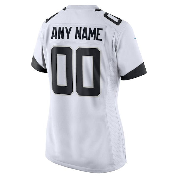 Jacksonville Jaguars Nike Women's Custom Game Jersey - White - Image 3