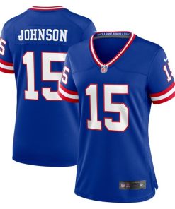 Collin Johnson New York Giants Nike Women's Classic Player Game Jersey - Royal