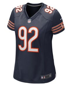 Alternative view of Daniel Hardy Chicago Bears Nike Women's Team Game Jersey -  Navy