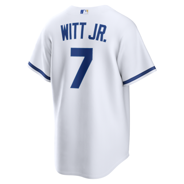 Bobby Witt Jr. Kansas City Royals Nike Home Replica Jersey - White - Image 3