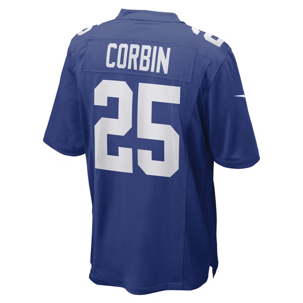 Jashaun Corbin New York Giants Nike Game Player Jersey - Royal - Image 3