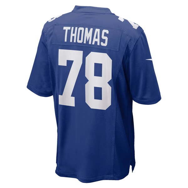 Andrew Thomas New York Giants Nike Player Game Jersey - Royal - Image 3