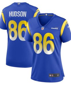 Tyler Hudson Los Angeles Rams Nike Women's Home Game Jersey - Royal