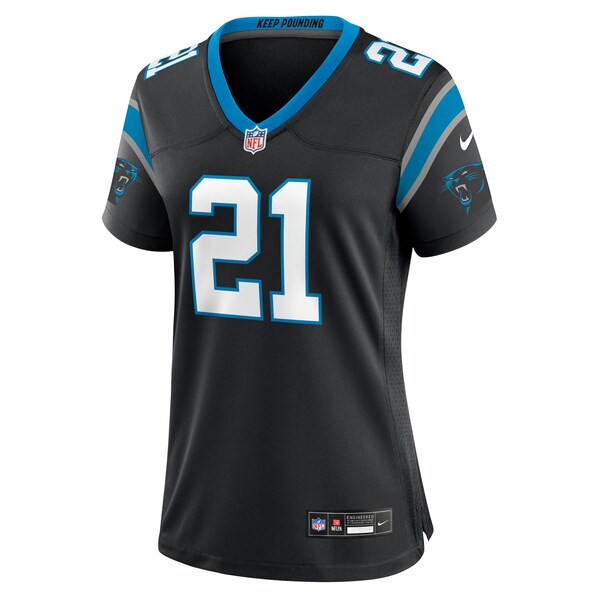 Nick Scott Carolina Panthers Nike Women's Game Jersey - Black - Image 3