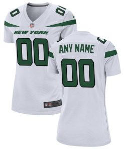 New York Jets Nike Women's Custom Game Jersey - White
