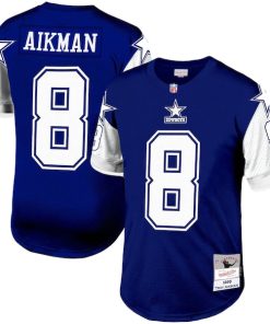Troy Aikman Dallas Cowboys Legacy Replica Jersey - Navy