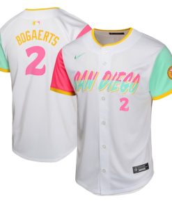 Xander Bogaerts San Diego Padres Nike Youth City Connect Limited Player Jersey - White