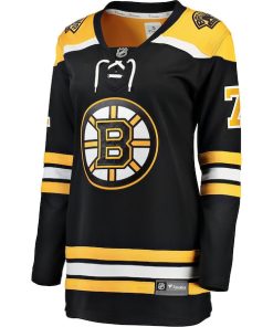 Alternative view of Viktor Arvidsson Boston Bruins  Women's Home Breakaway Jersey - Black