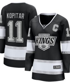 Anze Kopitar Los Angeles Kings  Women's Home Premier Breakaway Player Jersey - Black
