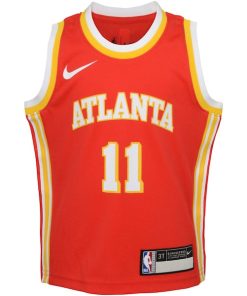 Alternative view of Trae Young Atlanta Hawks Nike Toddler Swingman Player Jersey - Icon Edition - Red