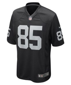 Alternative view of Cole Fotheringham Las Vegas Raiders Nike Game Player Jersey - Black
