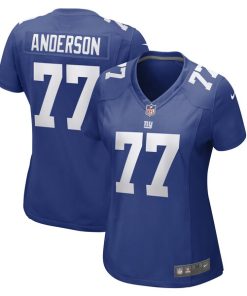 Jack Anderson New York Giants Nike Women's Game Player Jersey - Royal