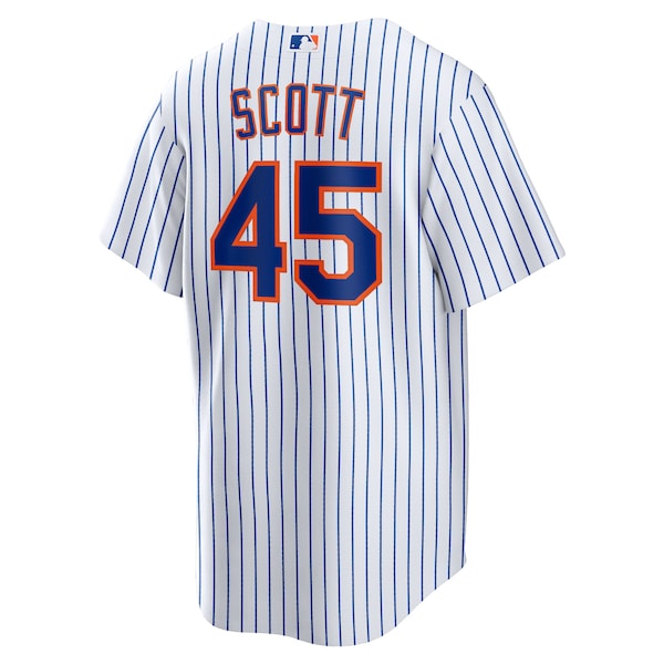 Christian Scott New York Mets Nike Home Replica Jersey - White - Image 3