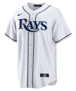 Alternative view of Randy Arozarena Tampa Bay Rays Nike Replica Player Jersey - White