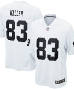 Darren Waller Las Vegas Raiders Nike Game Jersey - White/Black