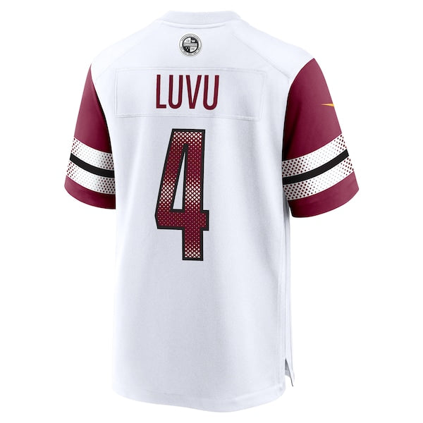 Frankie Luvu Washington Commanders Nike Game Jersey - White - Image 3
