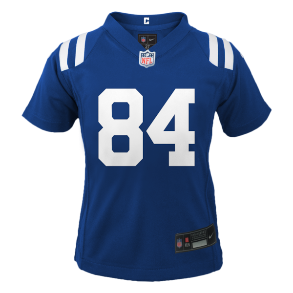 Tyler Warren Indianapolis Colts Nike Toddler Team Game Jersey - Royal - Image 2