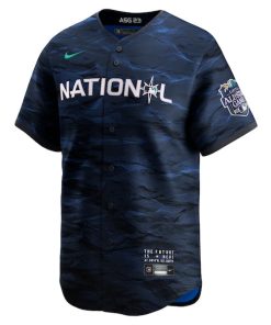 Alternative view of National League Nike 2023 MLB All-Star Game Limited Jersey - Royal