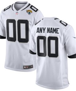 Jacksonville Jaguars Nike Custom Game Jersey - White