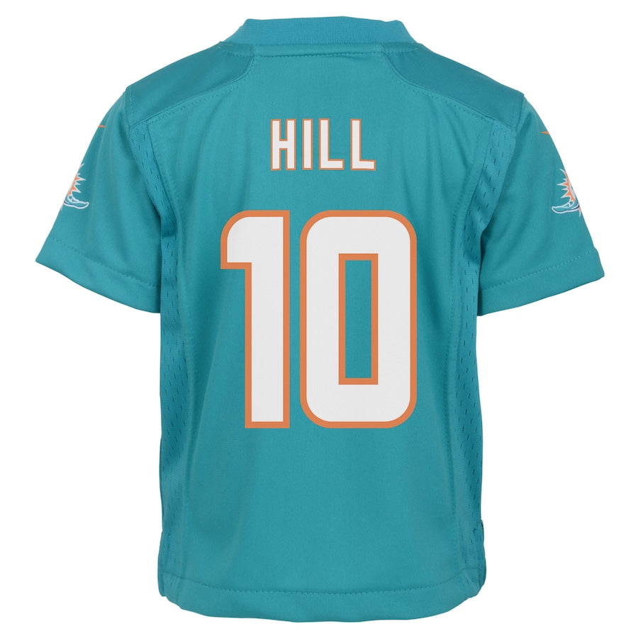 Tyreek Hill Miami Dolphins Nike Preschool Game Jersey - Aqua - Image 3