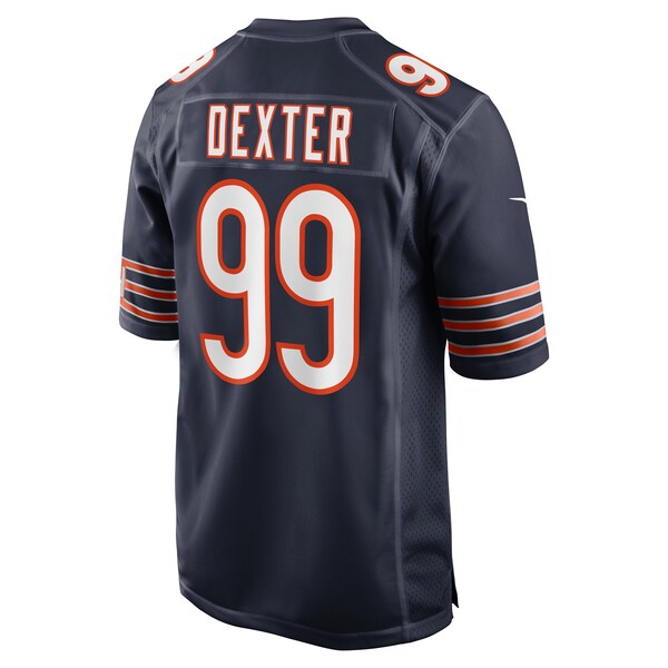 Gervon Dexter Sr Chicago Bears Nike Team Game Jersey - Navy - Image 3