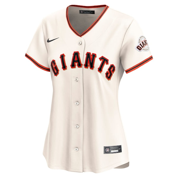 San Francisco Giants Nike Women's Home Limited Custom Jersey - Cream - Image 2