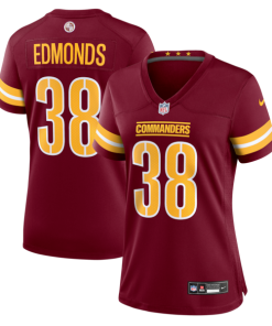 Chase Edmonds Washington Commanders Nike Women's Team Game Jersey -  Burgundy